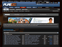Tablet Screenshot of forums.pureoverclock.com